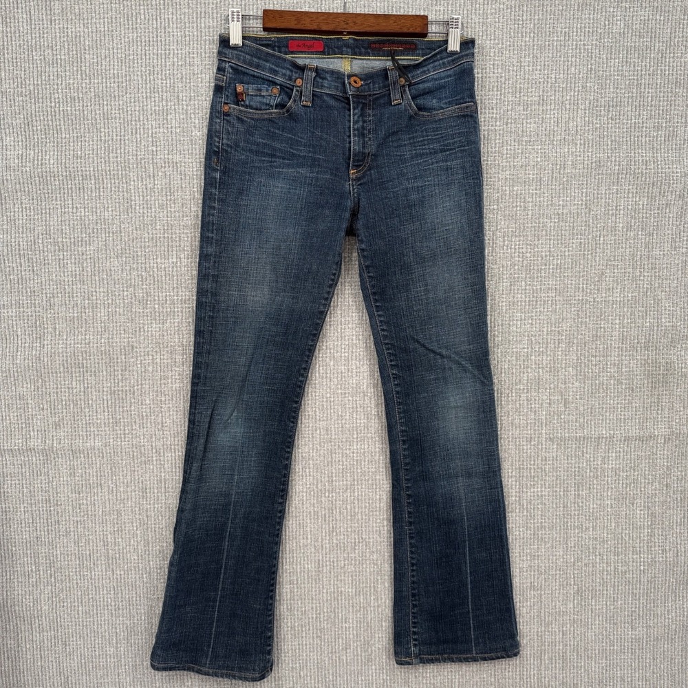 AG Adriano Goldschmied The Angel Jeans Women 26 Stretch Bootcut Vintage Boho